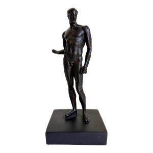 Mid 20th Century Greco Roman Male Sculpture, Metropolitan Museum of Art Reproduction