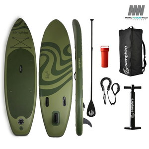 10'6'' Pro Inflatable Paddleboard (Grün)