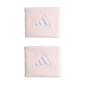adidas Pro Small Wristbands - Distilled Pink/White