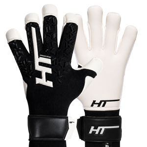 HT DNA BLACK HYBRID CUT GOALKEEPER GLOVES