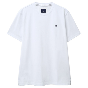 Mens Classic Round Neck T-Shirt (White)