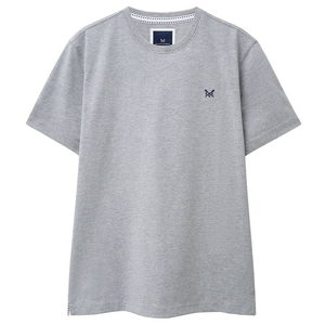 Mens Classic Round Neck T-Shirt (Grey Marl)