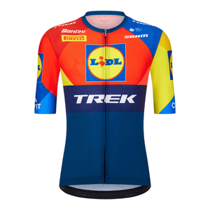 Mens Replica Lidl Trek 2025 Cycling Jersey (Print)