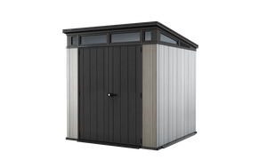 Caseta de exterior Artisan 7x7 - 214x218x226 cm y 4,7m2 - Deco Gris