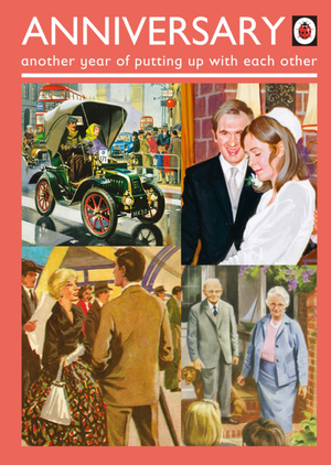 Moonpig Ladybird Books Another Year Of Putting Up With Each Other Anniversary Card
