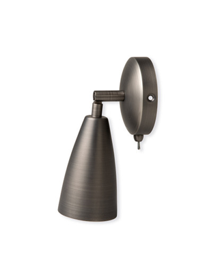 Alkerton Wall Light - Steel, Antique Pewter Finish