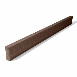 160 x 80 x 2000mm Recycled Plastic Sleeper - Brown