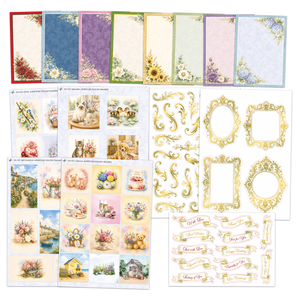 Foiled Celebrations Frames & Flourishes Papercraft Collection