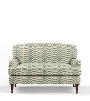 Coleridge Areca Linen 2-Seater Sofa - Putting Green