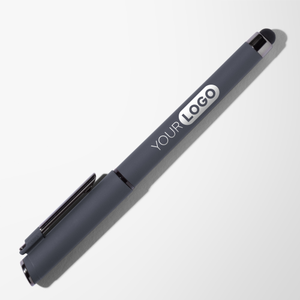 Soft Touch Monroe Gel Stylus Pen with Gunmetal Trim