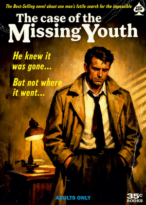Dean Morris The Case Of The Missing Youth Pulp Noir Detective Card