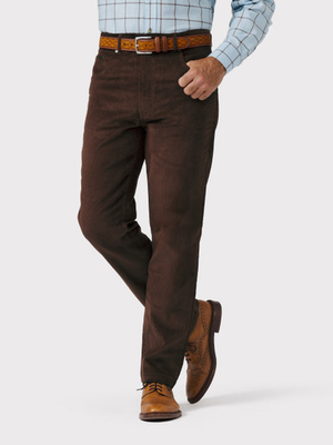 Cocoa Needle Cord Jeans