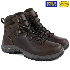 Mens Ströva Hiking Boots (Dark Brown)