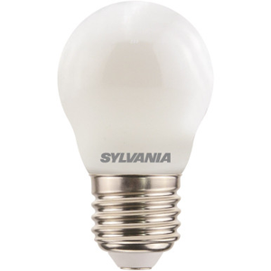 Sylvania LED 45mm Round 6W (60W) ES Opal Very Warm White