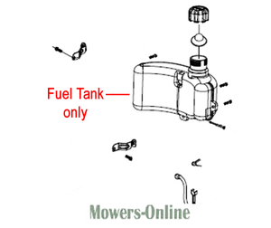 Cobra DG450 Engine Fuel Tank 25800100401