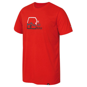 Mens Bite T-Shirt (Cherry Tomato/Print)