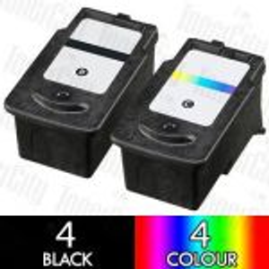 Compatible Canon PG-645XL + CL-646XL High Yield (8 Pack) Inkjet Cartridge Combo