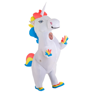 Aufblasbares Tänzelndes Einhorn Kostüm