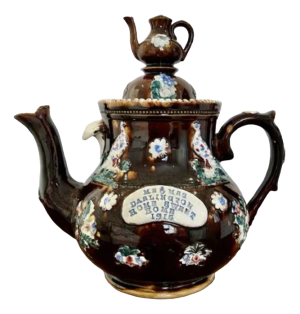 Large Antique Tea Pot, 1910