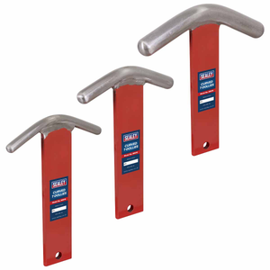 Sealey MW15 Curved T-Dollies for Sheet Metal Forming