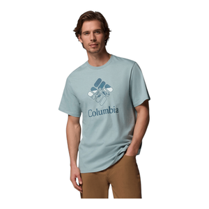 Herren Csc Seasonal Graphic Kurzärmeliges T-Shirt (Blau)