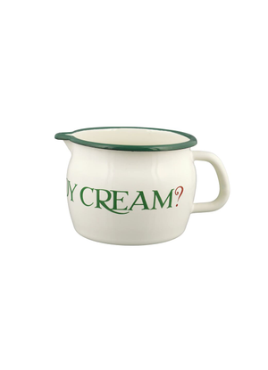 Christmas Toast & Marmalade  Enamel Bell Jug