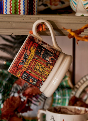 Country Creatures Halloween Shops 1/2 Pint Mug