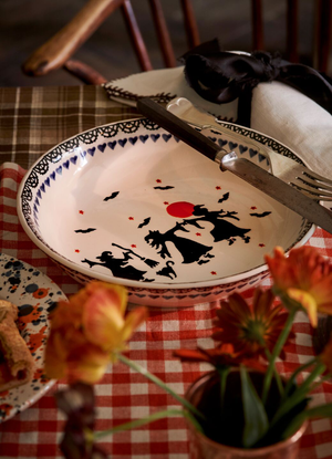 Dancing Witches Trick Or Treat Bowl