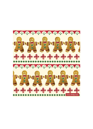 Gingerbread Pack Of 20 Cocktail Napkins