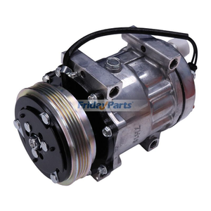 SD7H15 A/C Compressor 4789035M1 for Massey Ferguson 5460 6460 7465 8460 Challenger MT445B MT555B MT655B Tractor