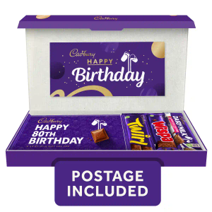 Cadbury Happy 80th Birthday Letterbox Chocolate Set