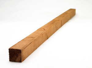 150 x 150mm x 2.4m SAWN UC3 BROWN TREATED TIMBER UNSEASONED FSC