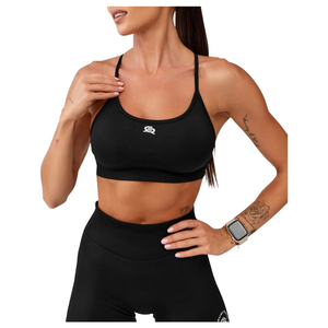 Damen Seamless Glow Sport-BH (Schwarz)