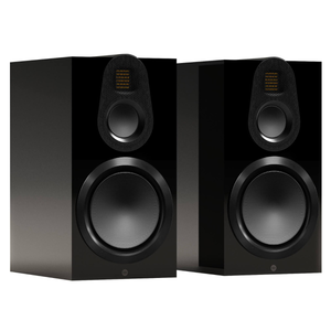 Manufacturer Refurbished - Monitor Audio Gold 100 6G Bookshelf Speakers - Black