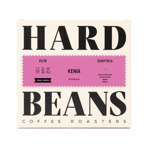 Hard Beans - kawa ziarnista Kenia Kii AA Natural Filter 250 g
