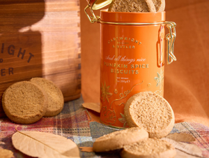 Pumpkin Spice Biscuits in Tin