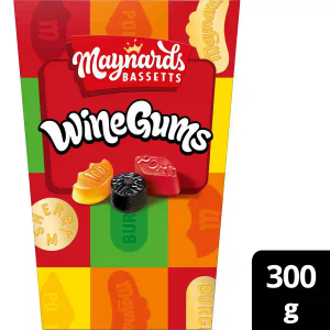 Maynards Bassetts Wine Gums Carton 300g