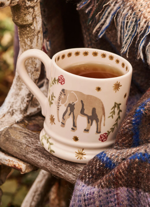 Elizabeth Scarlett Elephant 1/2 Pint Mug Gift Boxed