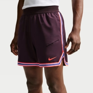 Nike Court Slam Carlos 6in Pantaloncini - Burgundy Ash/Bright Crimson