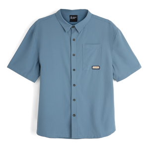 Mens Greenstone Lightweight Short Sleeve Shirt (Blue Fusion)