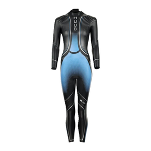 Damen Agilis Neoprenanzüge (Schwarz/Blau)