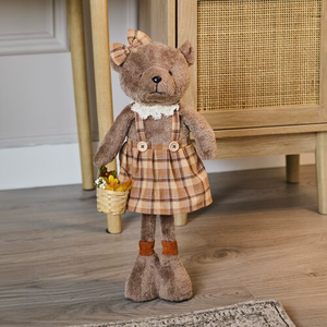 Mrs. Emma Bear Autumn Decor