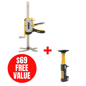 DEWALT DEW-DWHT83550-DWHT83554 TOUGHSERIES Construction Jack with 12in-27in Jack Extension