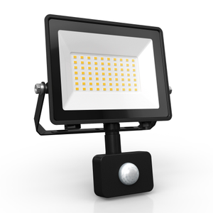 LED Fluter mit Sensor 50W - 4000K - 110lm/W - 3 Jahre Garantie