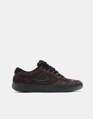 Nike SB Force 58 Skate Shoes - Shadow Brown/Black-Burgundy Ash