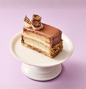 Hazelnut Tiramisu Slice