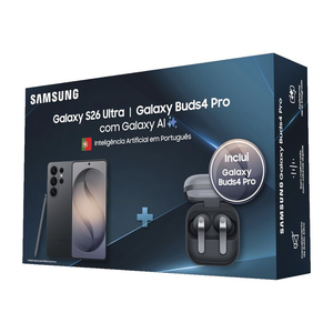 TELEMÓVEL S26 ULTRA 256 + BUDS4 PRO
