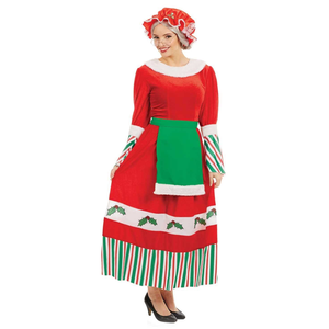 Traditional Mrs Claus Womens XXL