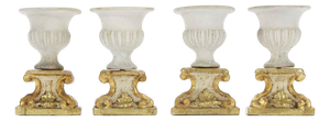 Late 18th Century Neo-Classical Table Decorations, Set of 4