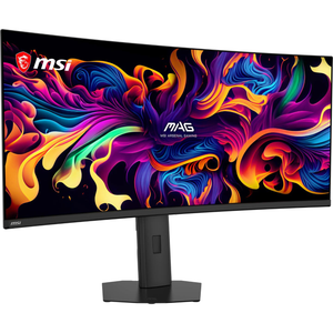 MSI MAG 341CQP QD-OLED X28 34" Curved Ultrawide Gaming Monitor - 3440 x 1440 UWQHD QD-OLED - Black